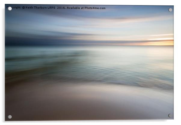 Portobello Beach Sunrise Acrylic by Keith Thorburn EFIAP/b
