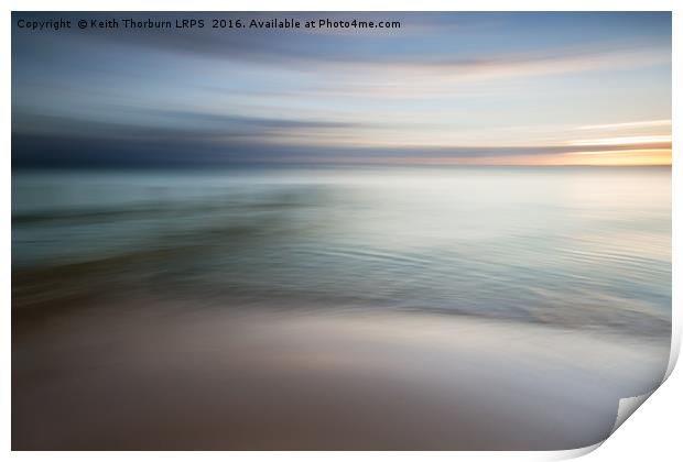 Portobello Beach Sunrise Print by Keith Thorburn EFIAP/b