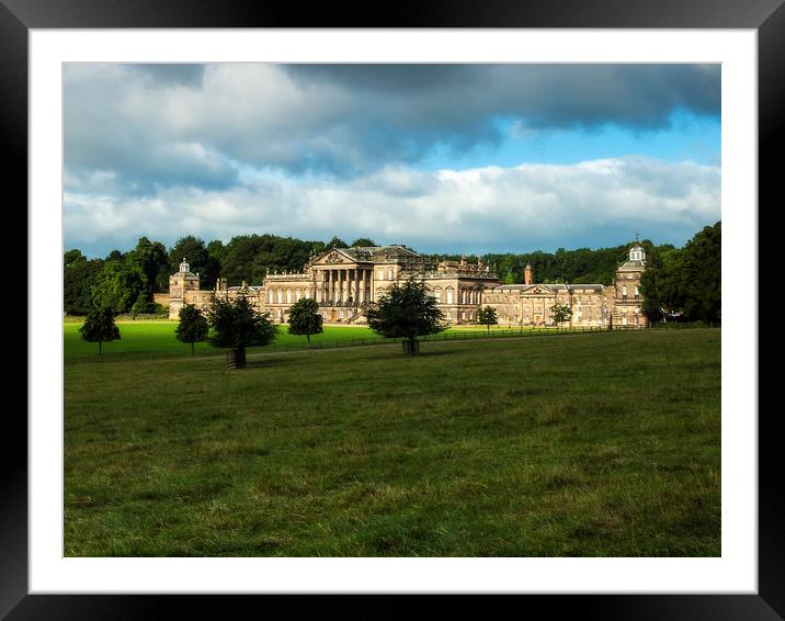 Wentworth Woodhouse, Eastern Facade Framed Mounted Print by Chris Watson