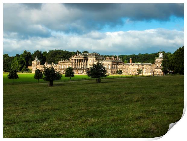 Wentworth Woodhouse, Eastern Facade Print by Chris Watson