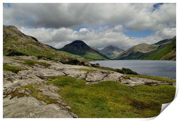 Wastwater Print by Sarah Couzens