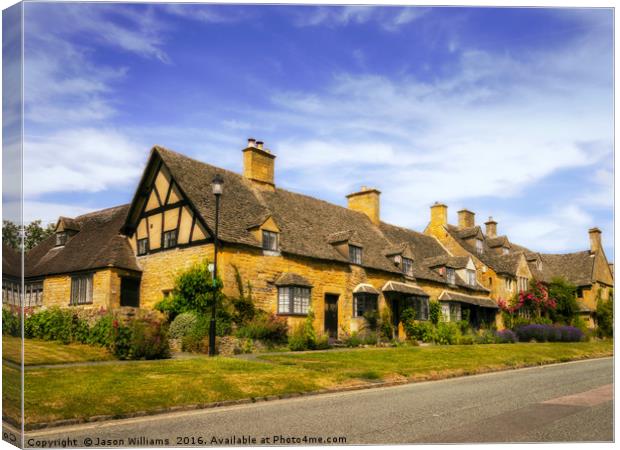 Alluring Cotswolds. Canvas Print by Jason Williams