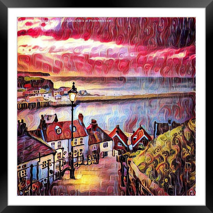 Sweet Whitby Framed Mounted Print by richard sayer