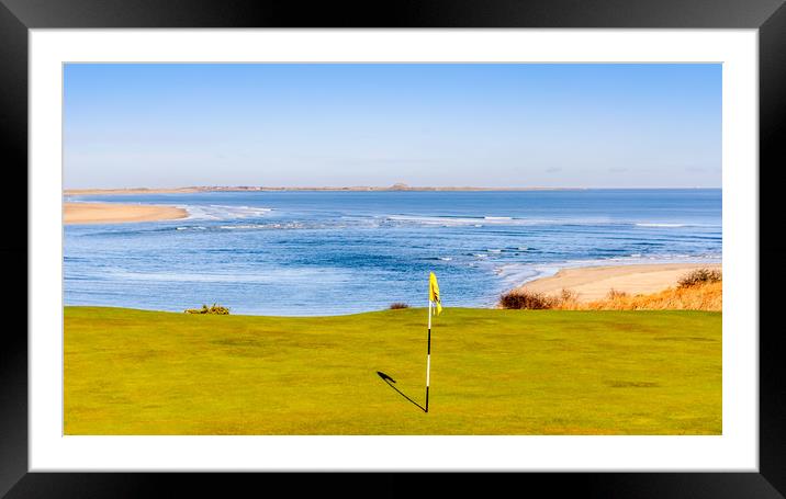 Bamburg Golf Course View Framed Mounted Print by Naylor's Photography