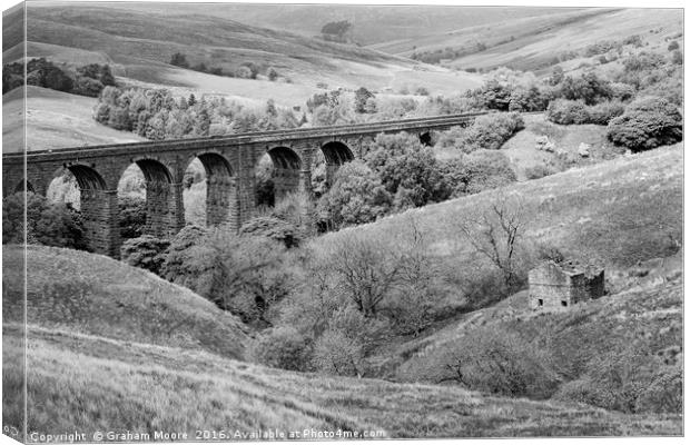 Dent Head viaduct Canvas Print by Graham Moore