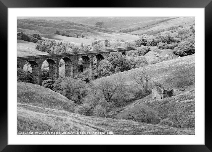 Dent Head viaduct Framed Mounted Print by Graham Moore