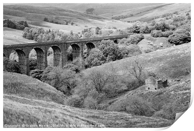 Dent Head viaduct Print by Graham Moore