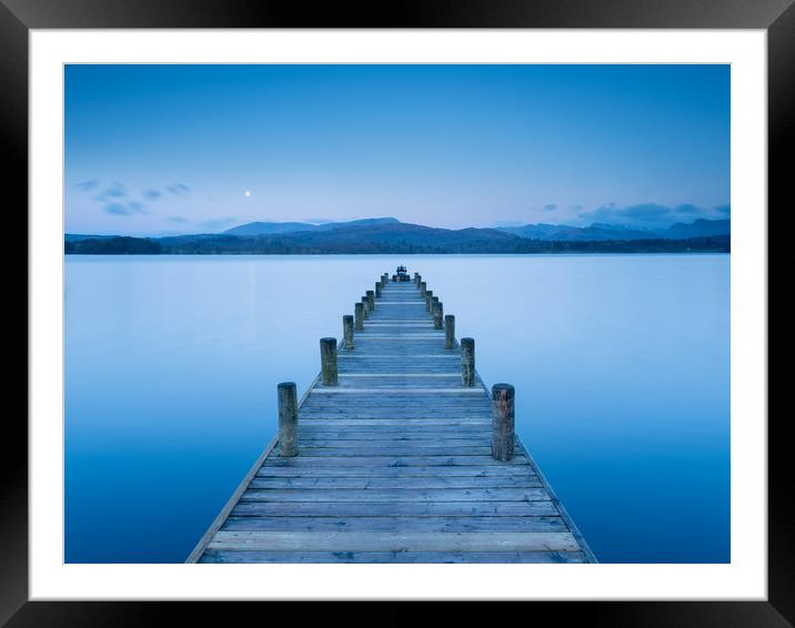 Windermere Lake District Framed Mounted Print by Rick Bowden
