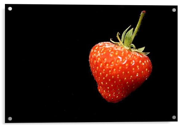 Strawberry Acrylic by Gavin Liddle