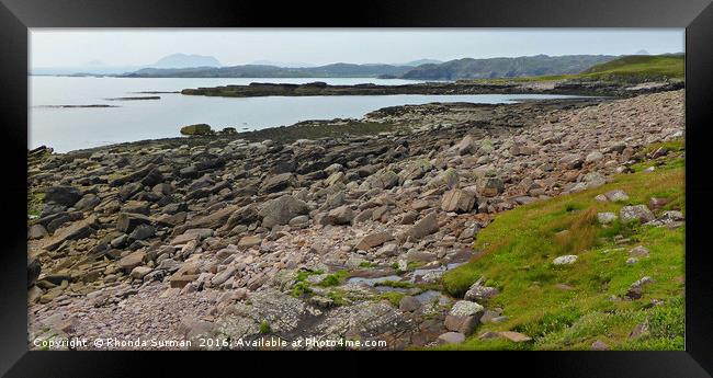 Handa Island Framed Print by Rhonda Surman