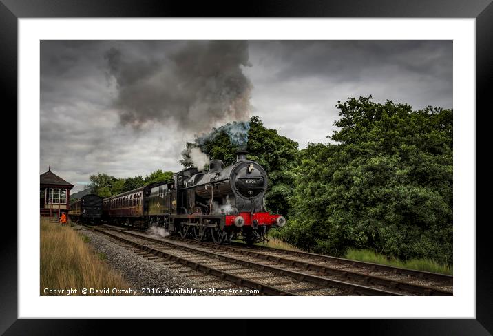 43924 on the Damems Loop Framed Mounted Print by David Oxtaby  ARPS