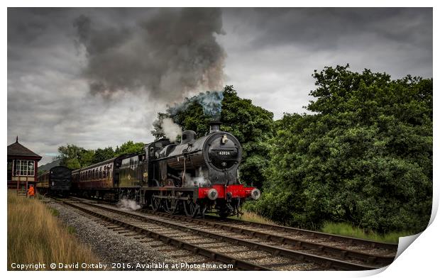 43924 on the Damems Loop Print by David Oxtaby  ARPS