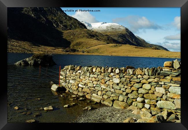 WATER WALL Framed Print by andrew saxton