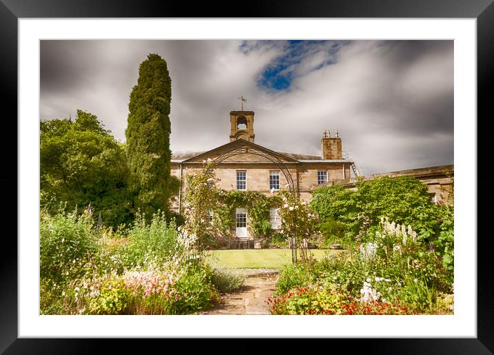 Howick Hall and Gardens............ Framed Mounted Print by Naylor's Photography