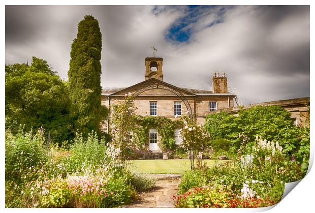 Howick Hall and Gardens............ Print by Naylor's Photography