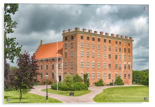 Svaneholm castle in Skane Acrylic by Antony McAulay