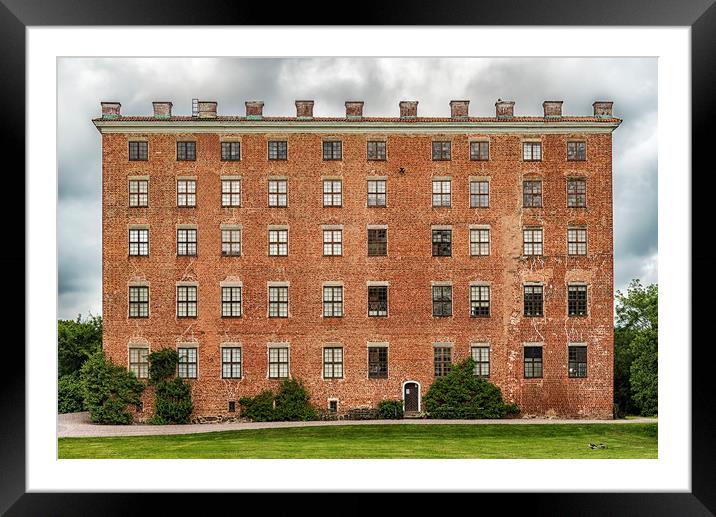 Svaneholm castle in Sweden Framed Mounted Print by Antony McAulay