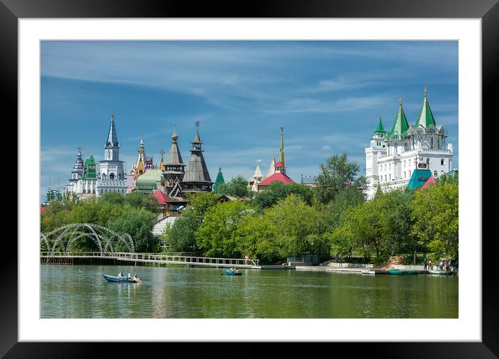 The Kremlin in Izmailovo. Framed Mounted Print by Valerii Soloviov