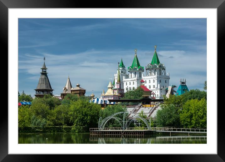 The Kremlin in Izmailovo. Framed Mounted Print by Valerii Soloviov