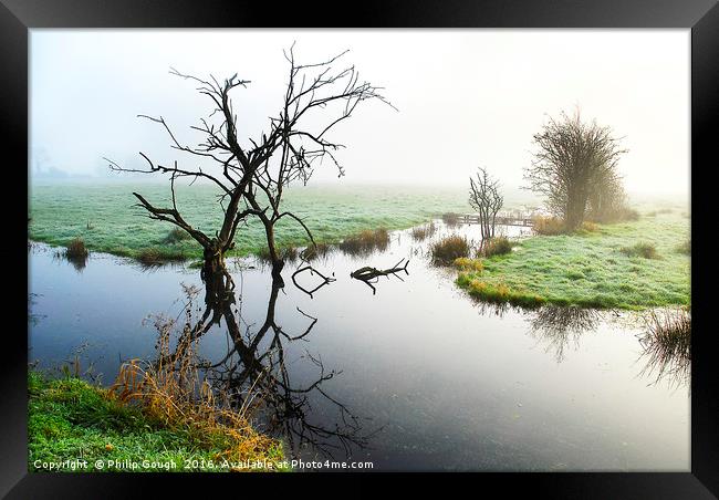 Somerset Rhyne Framed Print by Philip Gough