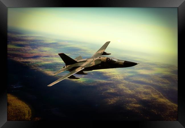 F-111 Aarvark Framed Print by J Biggadike