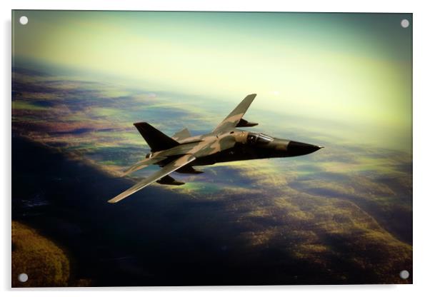 F-111 Aarvark Acrylic by J Biggadike