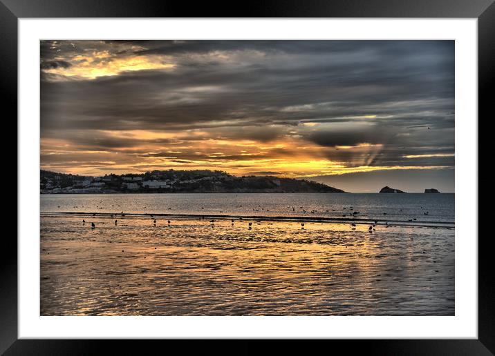              Torquay View                        Framed Mounted Print by kevin wise