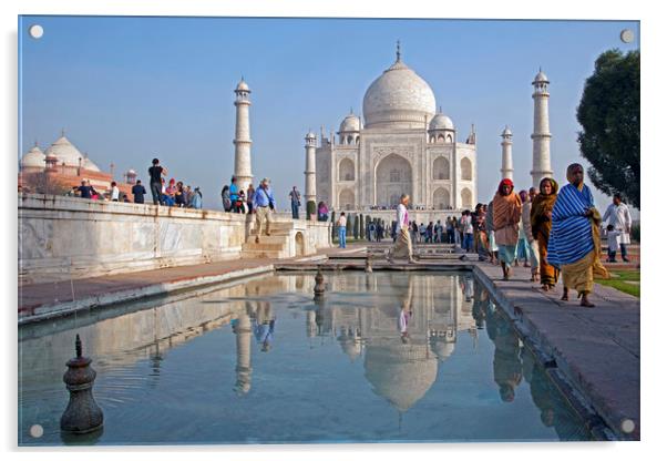 Taj Mahal Acrylic by Arterra 