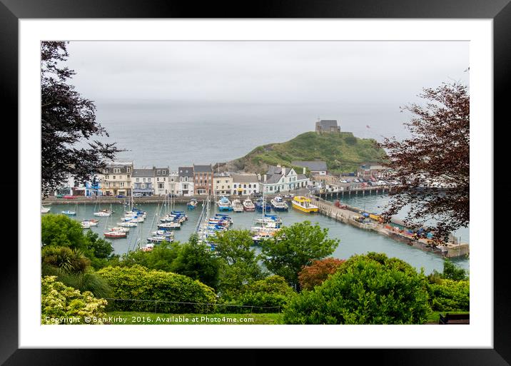 Ilfracombe Harbour Framed Mounted Print by Ben Kirby