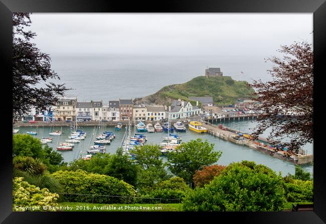 Ilfracombe Harbour Framed Print by Ben Kirby