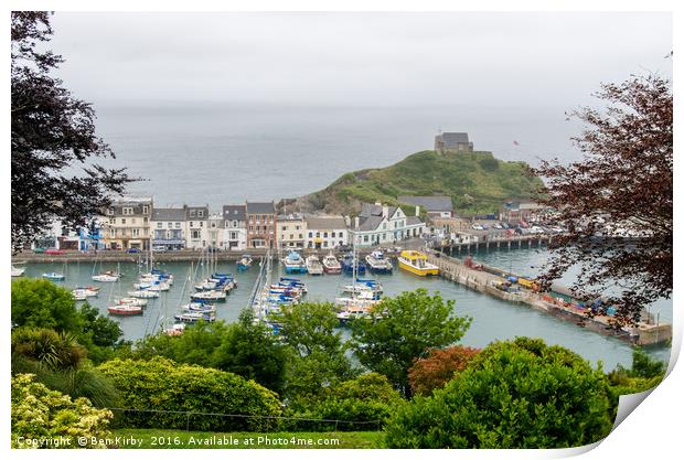 Ilfracombe Harbour Print by Ben Kirby