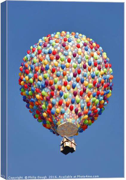 Balloon Sweets Canvas Print by Philip Gough