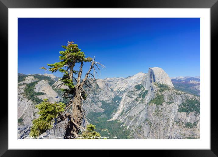 The beautiful Glacier Point Framed Mounted Print by Chon Kit Leong