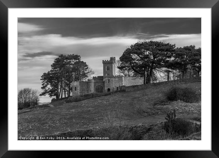 Rodborough Fort Framed Mounted Print by Ben Kirby