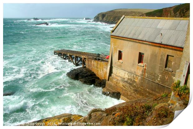 Lifeboat Station Print by Philip Gough