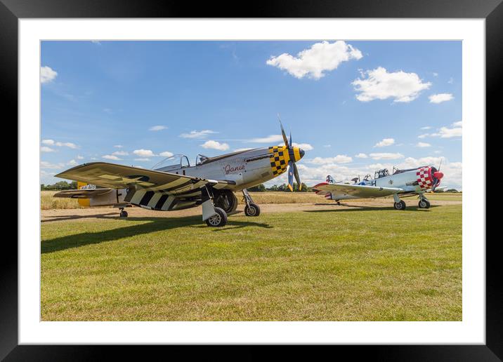 Warbirds Framed Mounted Print by Kevin Snelling