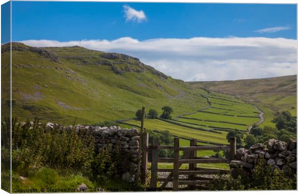 Steps for giants! Canvas Print by Stephen Prosser