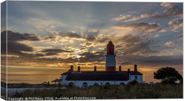 Souter sunrise Canvas Print by Phil Reay