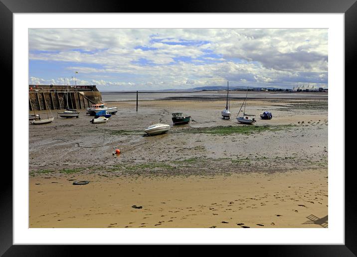 Minehead Harbour Framed Mounted Print by Tony Murtagh