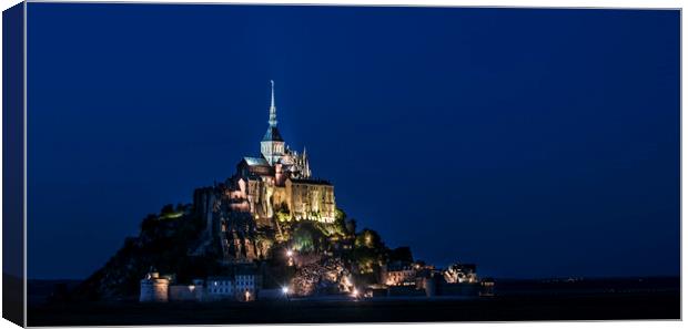Le Mont Saint-Michel, Lower Normandy, France Canvas Print by Arterra 