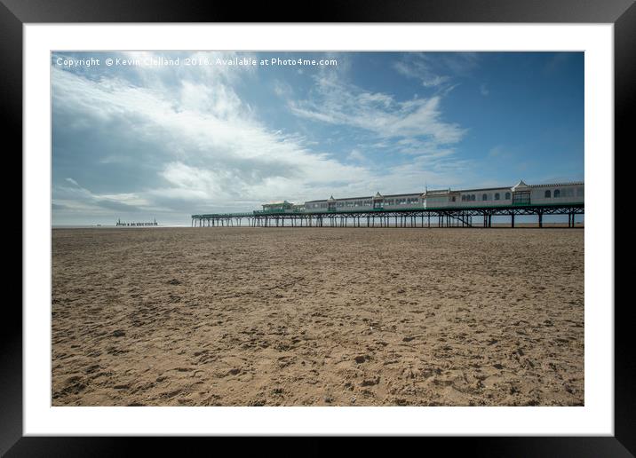 Pier at Lytham St.Annes Framed Mounted Print by Kevin Clelland
