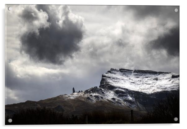 Old Man of Storr  Acrylic by chris smith