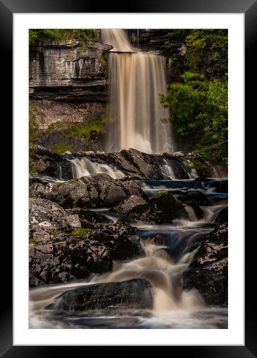 Thornton Falls Framed Mounted Print by Paul Andrews