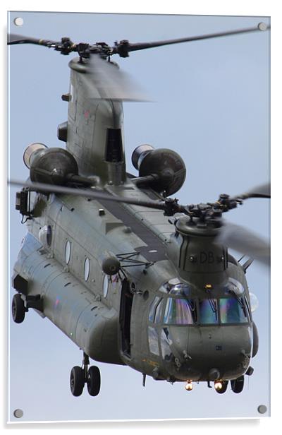 RAF CH47 Chinook Acrylic by Oxon Images