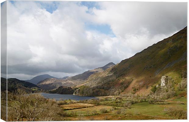 Snowdonia Wales. Canvas Print by Irene Burdell