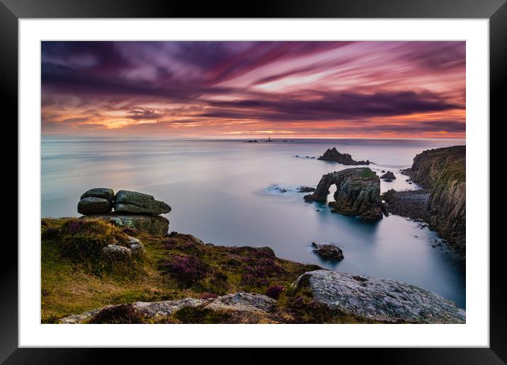 Over the horizon Framed Mounted Print by Kalvin Brookes