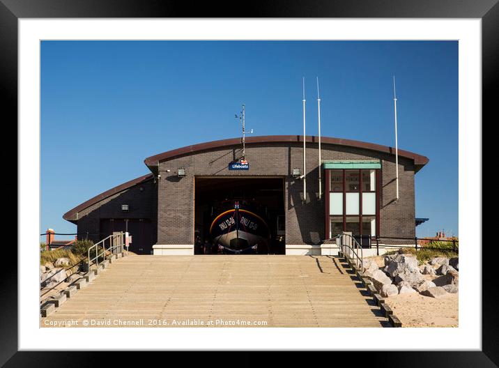 Hoylake Lifeboat Station Framed Mounted Print by David Chennell