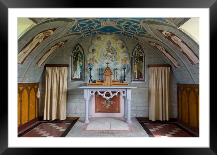 Italian Chapel Orkney Framed Mounted Print by Matt Johnston