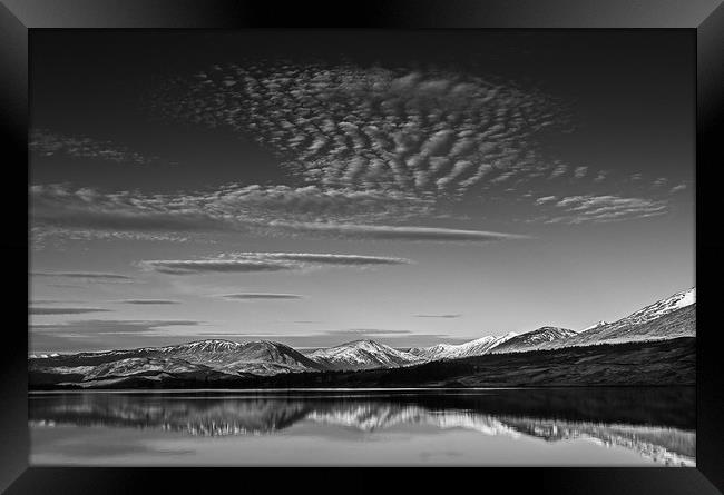 Clouds over Loch Tulla Framed Print by Matt Johnston