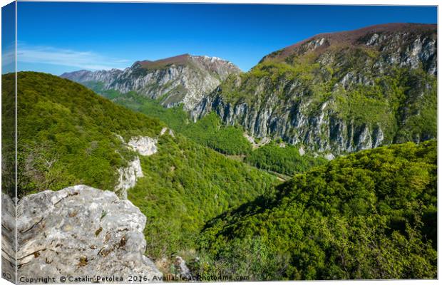 Limestone mountains Canvas Print by Ragnar Lothbrok